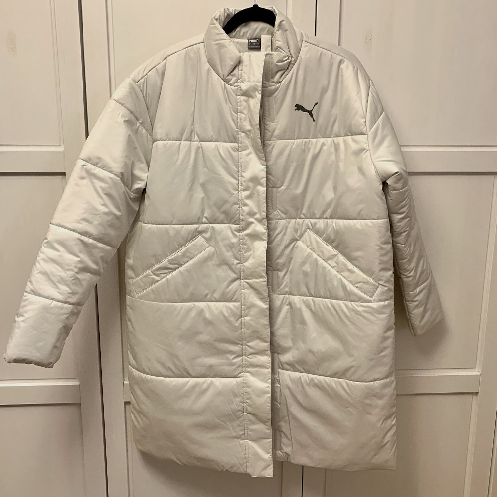 PUMA Women’s M ESS Padded Puffer Jacket Coat NWT M